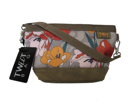 Borsa Mignon Twiit Bag BEIGE FIORI