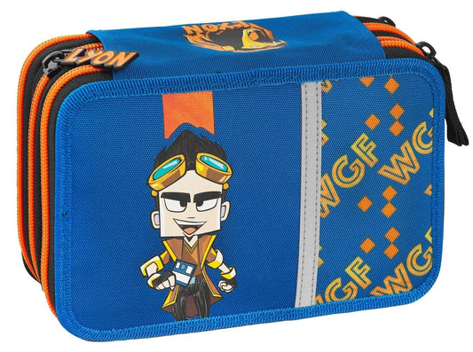Astuccio Corredo 3 Zip Lyon Gamer
