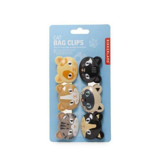 CLIPS CHIUDI SACCHETTO GATTO - KIKKERLAND