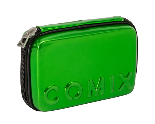 ASTUCCIO RIGIDO COMPLETO MAXI ZIP COMIX  verde