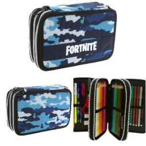 Astuccio Corredo 3 Zip Fortnite