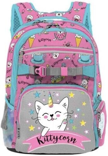 Zaino scuola Shout Kittycorn tasca termica personalizzabile