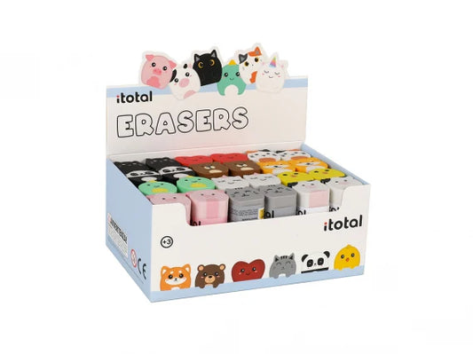 Gomme da cancellare a forma di animaletti Itotal